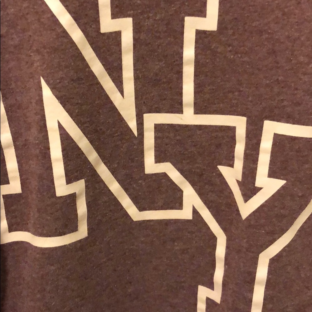 Garage. Maroon long sleeve